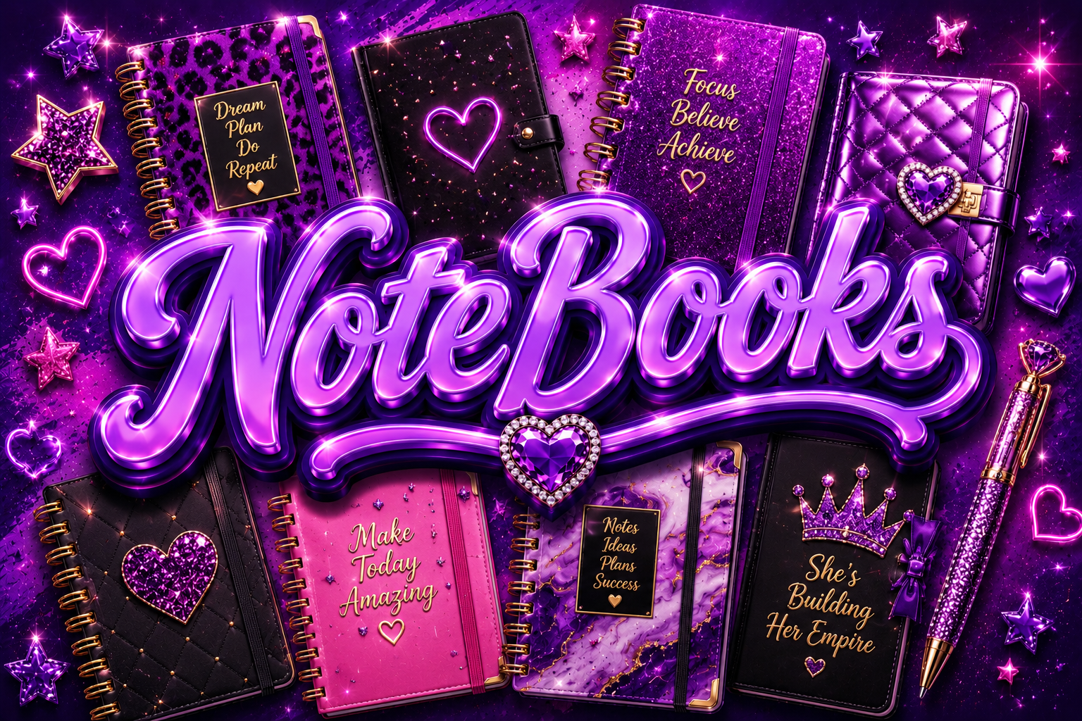 Horror Mini Spiral Notebook