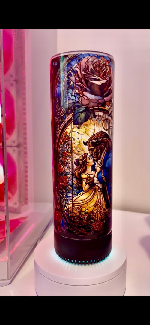 Beauty and the Beast Speaker Tumbler