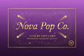 Nova Pop Co. Gift Card